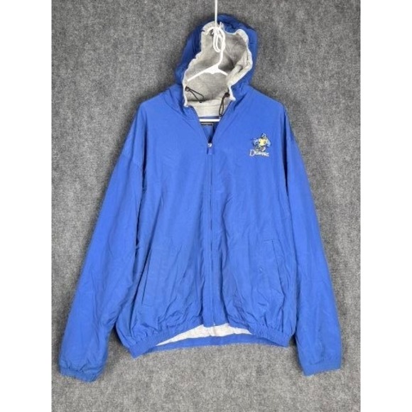 Gear For Sports Other - VTG Gear for Sports Delaware Blue Hoodie Pullover Windbreaker Jacket Mens‎ XL